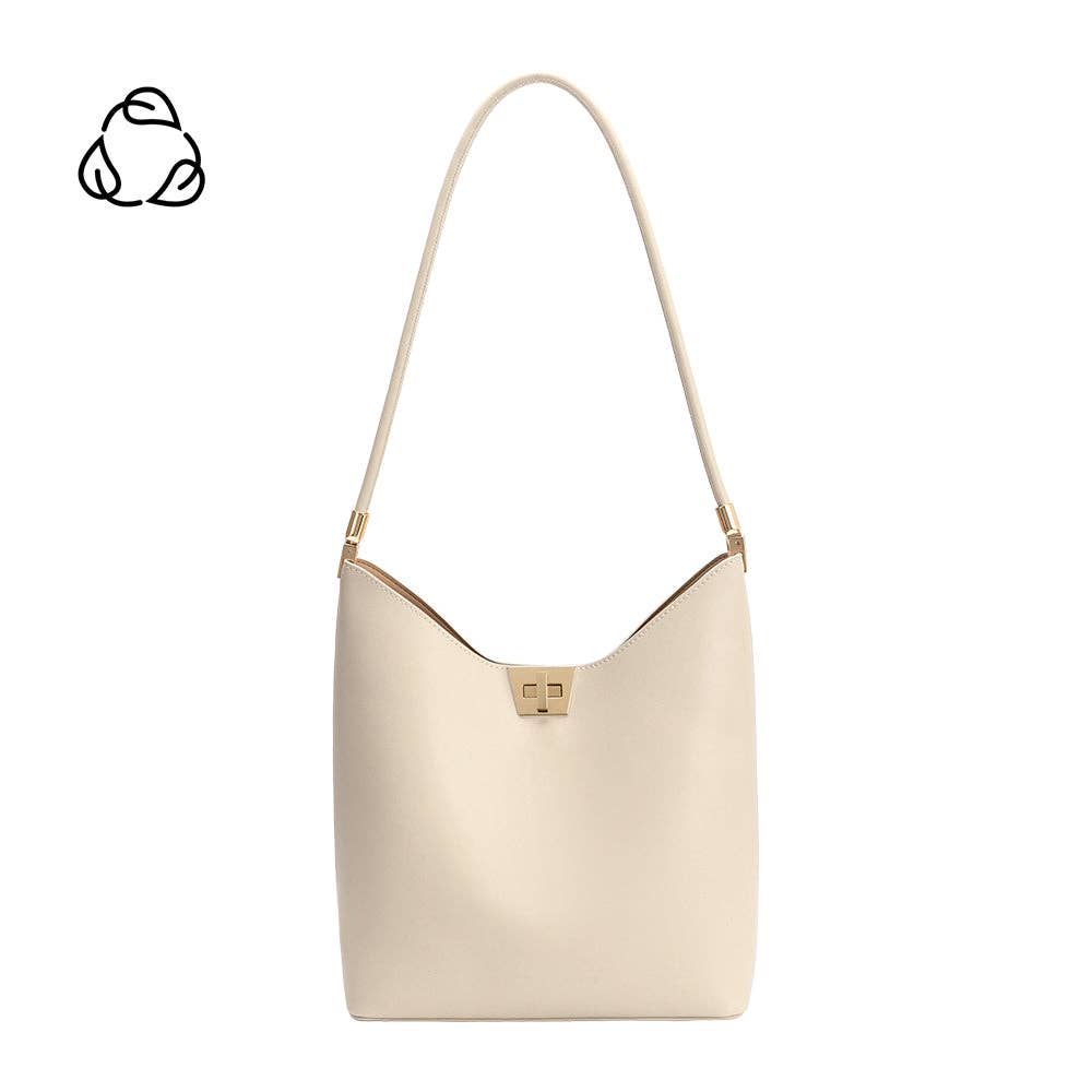*PREORDER* MELIE BIANCO Billie Bone Recycled Vegan Leather Tote Bag