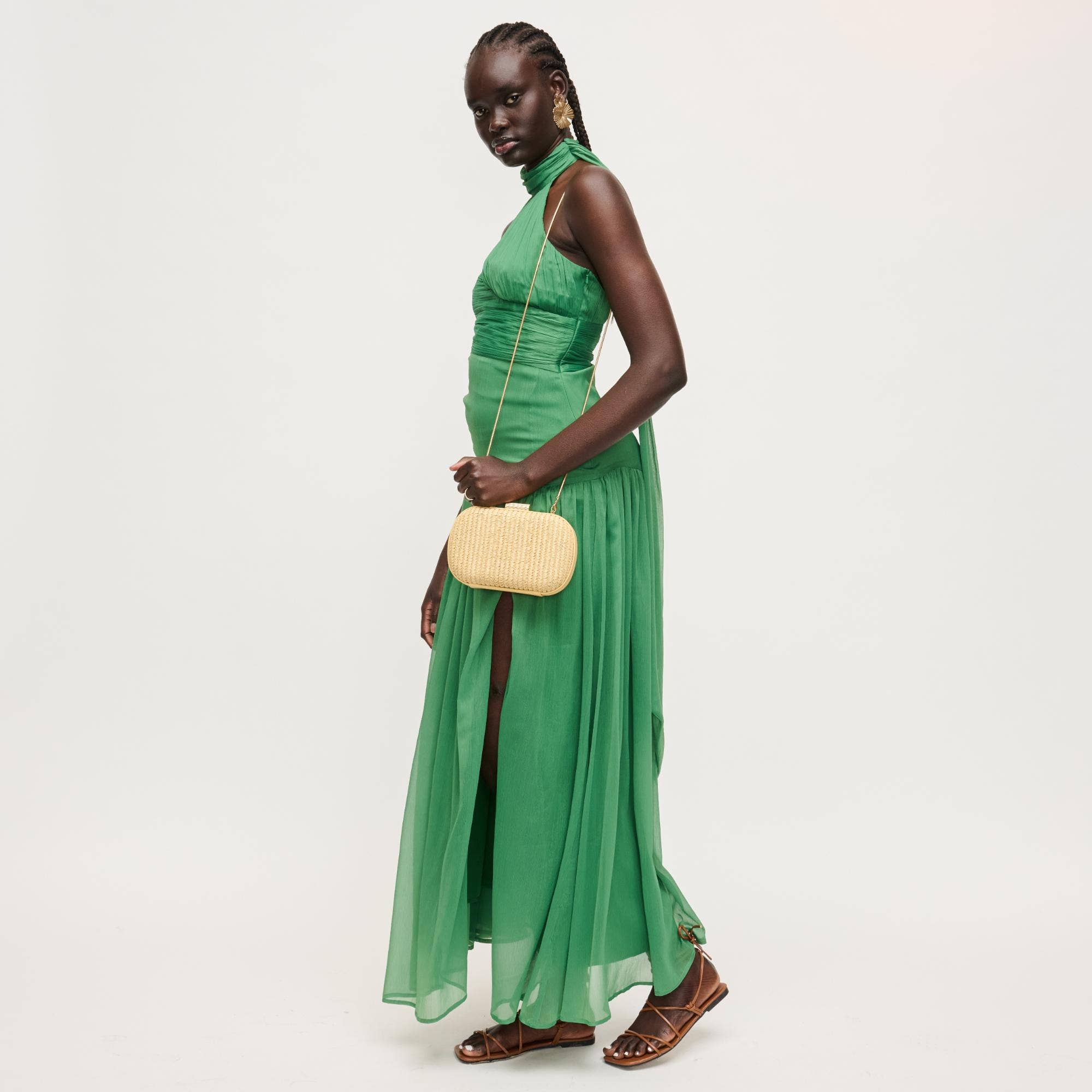 Alix Evening Bag: Ivory