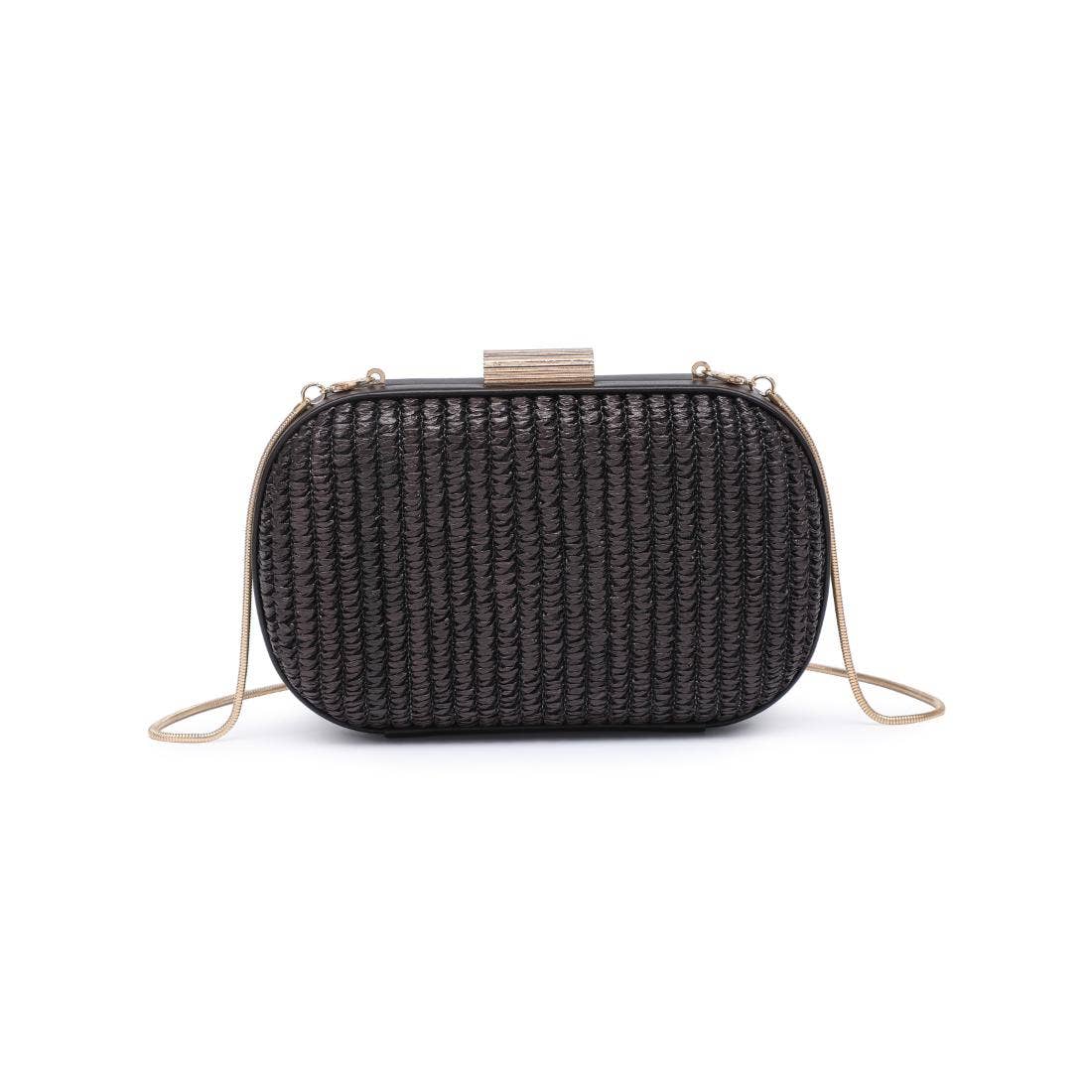 Alix Evening Bag: Chocolate