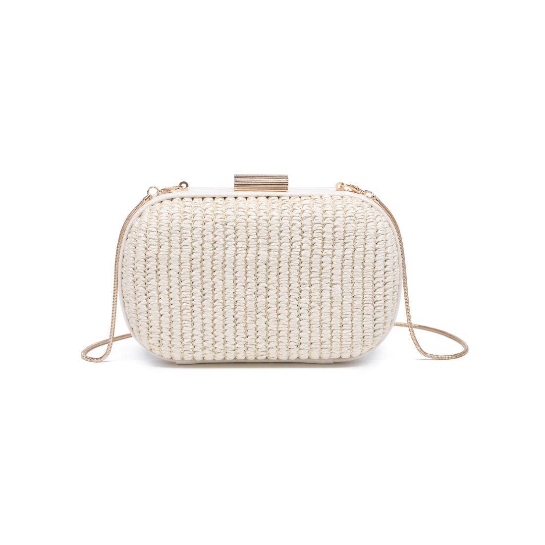 Alix Evening Bag: Ivory