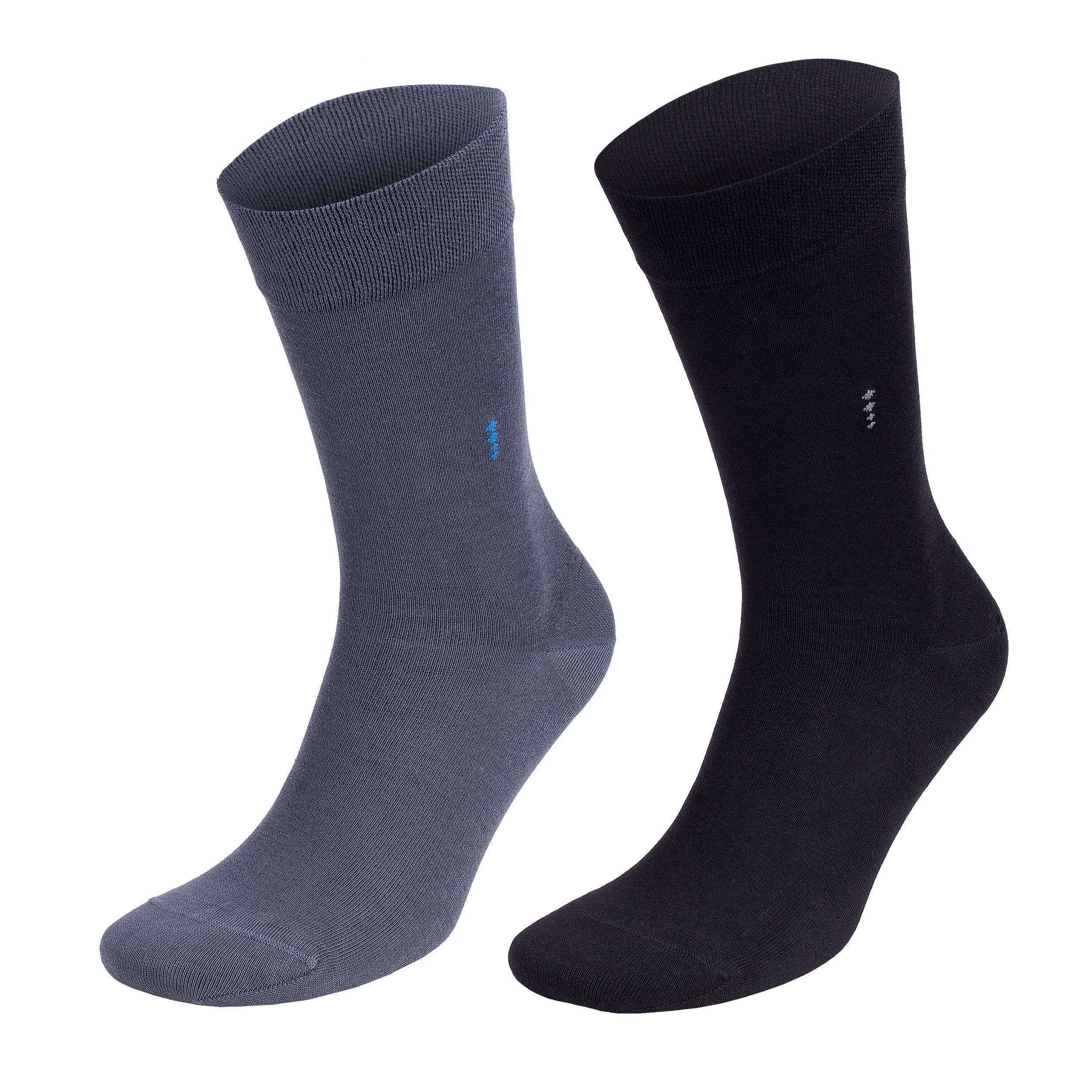 Men’s Bamboo Lightweight Dress & Trouser Socks 8-Pack - 543