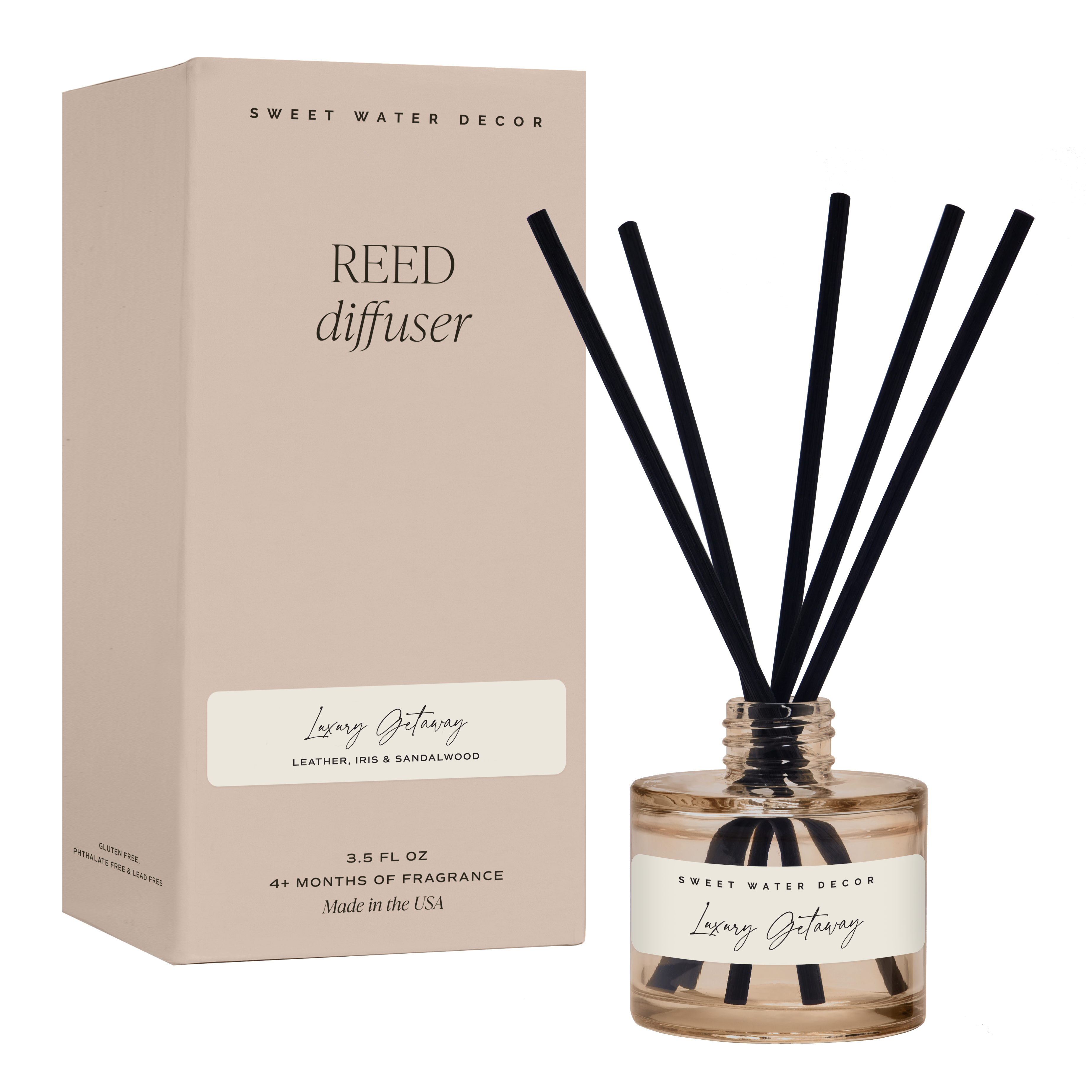 Luxury Getaway Reed Diffuser - Home Decor & Gifts