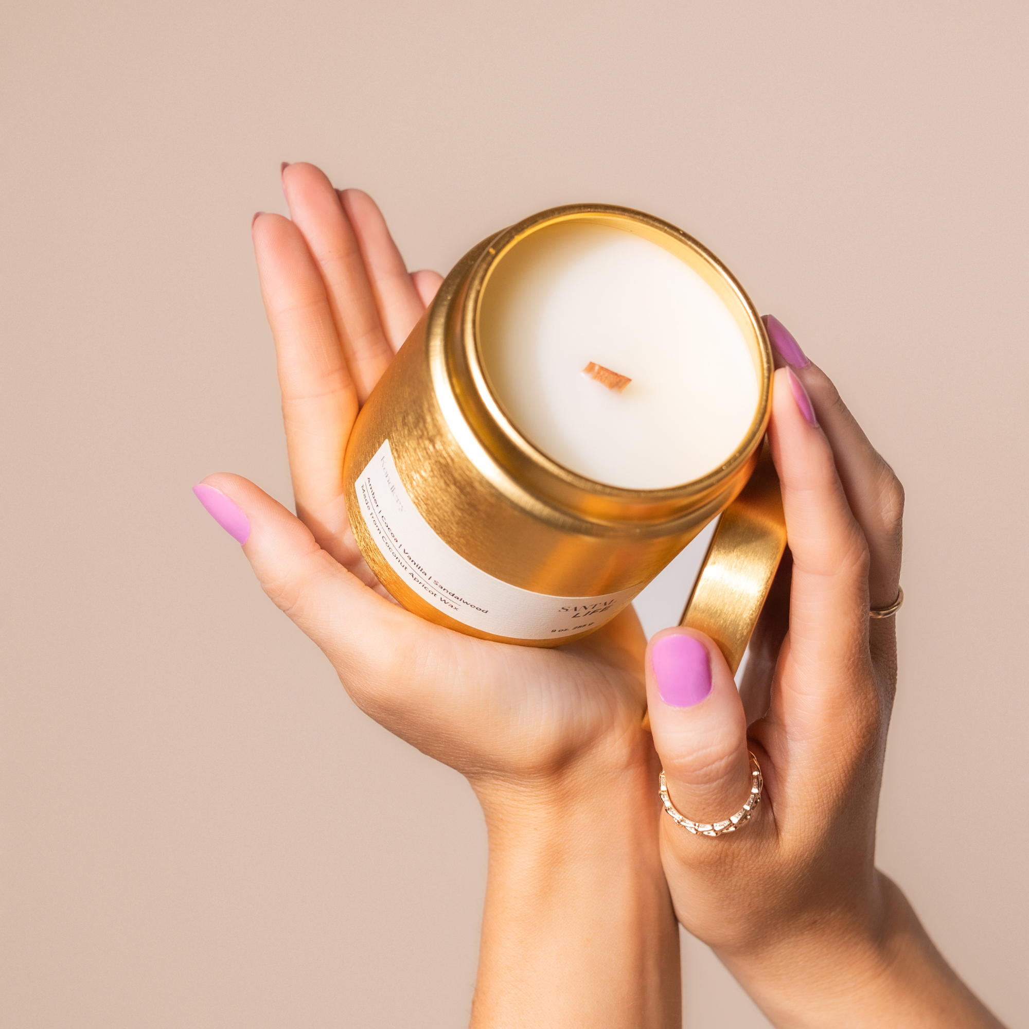 Japanese Onsen | Bergamot Neroli Cedarwood | Luxury Candle: 9 oz / Wood Wick