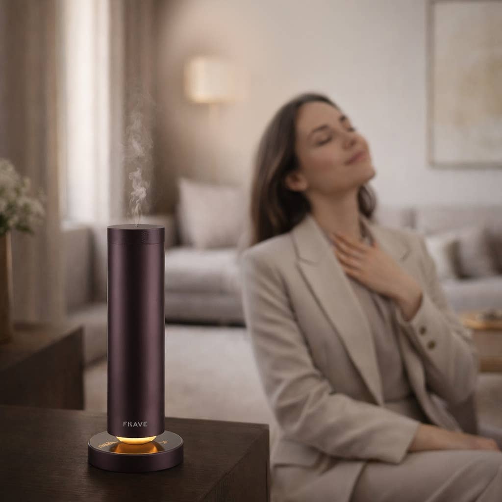 Tower Diffuser – Ambient Waterless Scent Diffuser: Onyx
