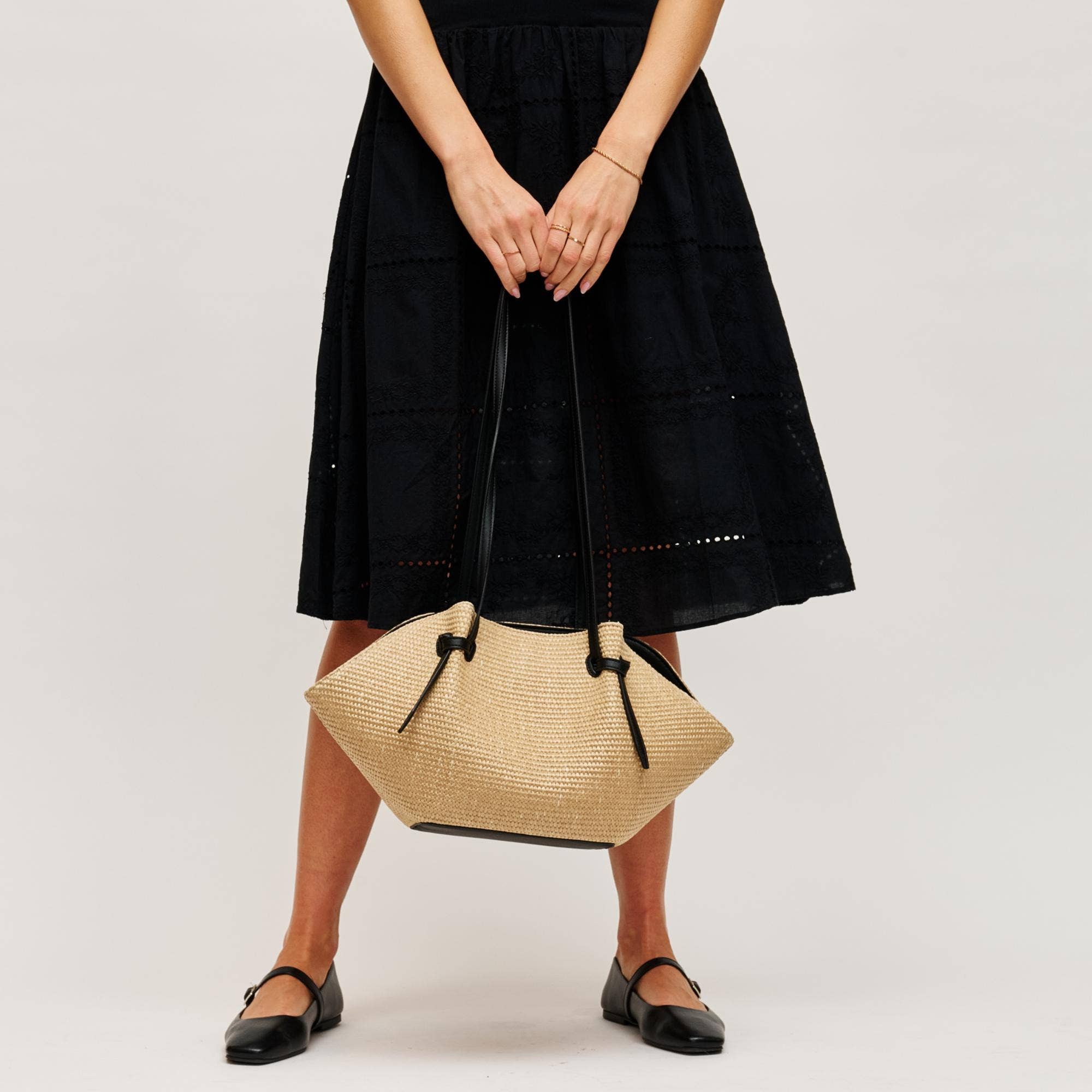 Dylan Tote: Natural Black