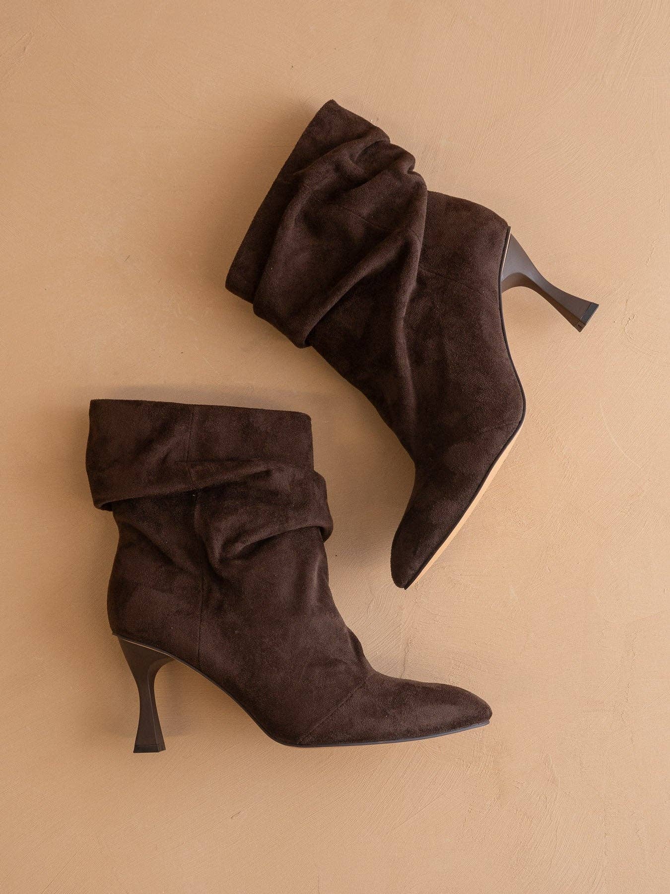 *PREORDER* OASIS SOCIETY The Gina | Coffee Slouch Heel Fall Bootie