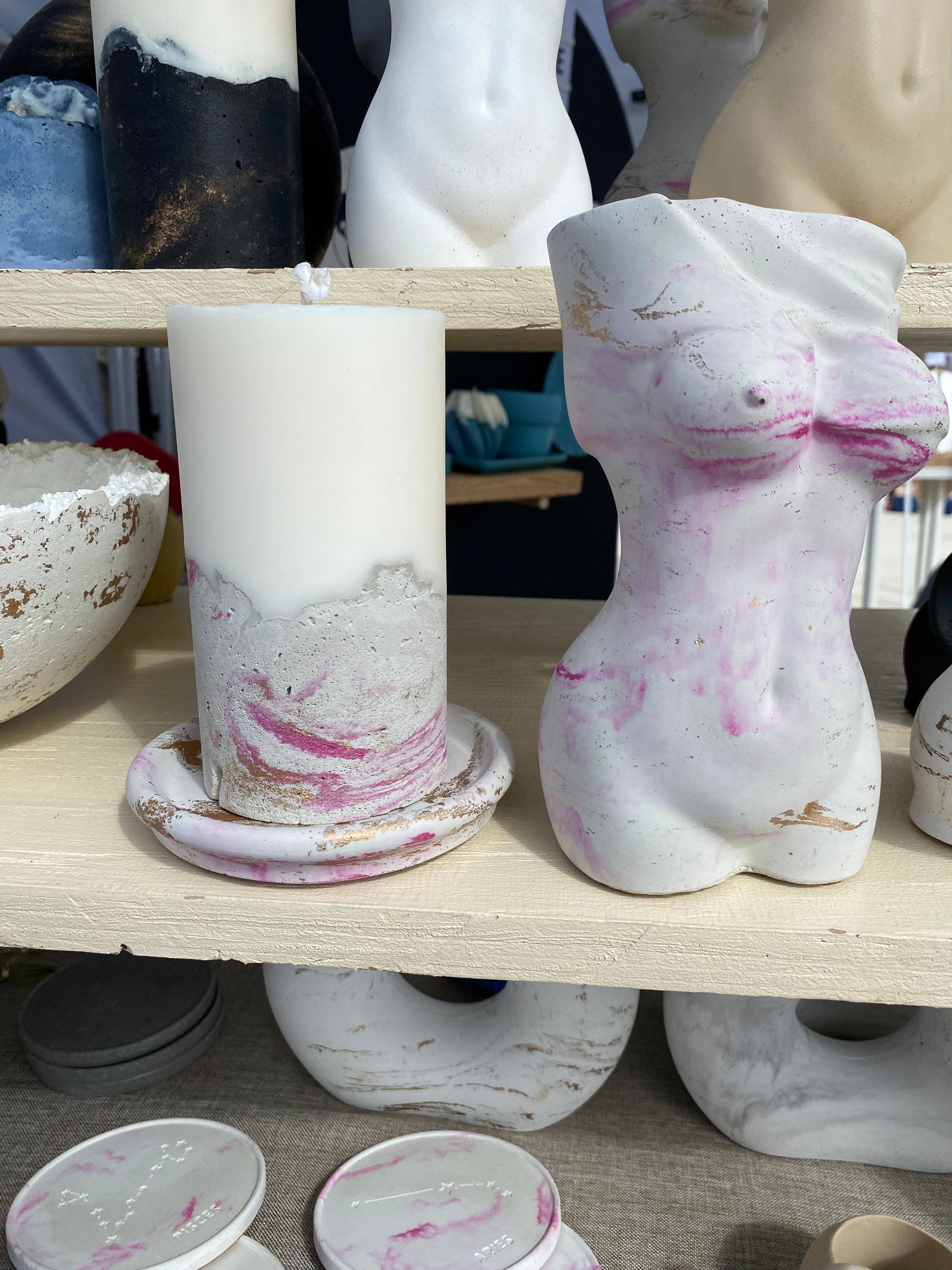 FANCY CONCRETE Ella Vase Women Body