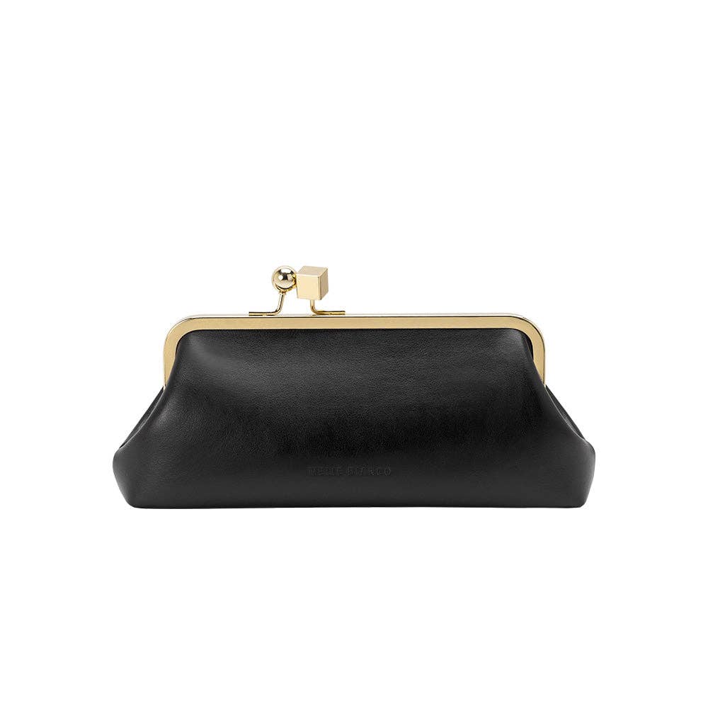 *PREORDER* MELIE BIANCO Chrissy Black Vegan Leather Crossbody Bag