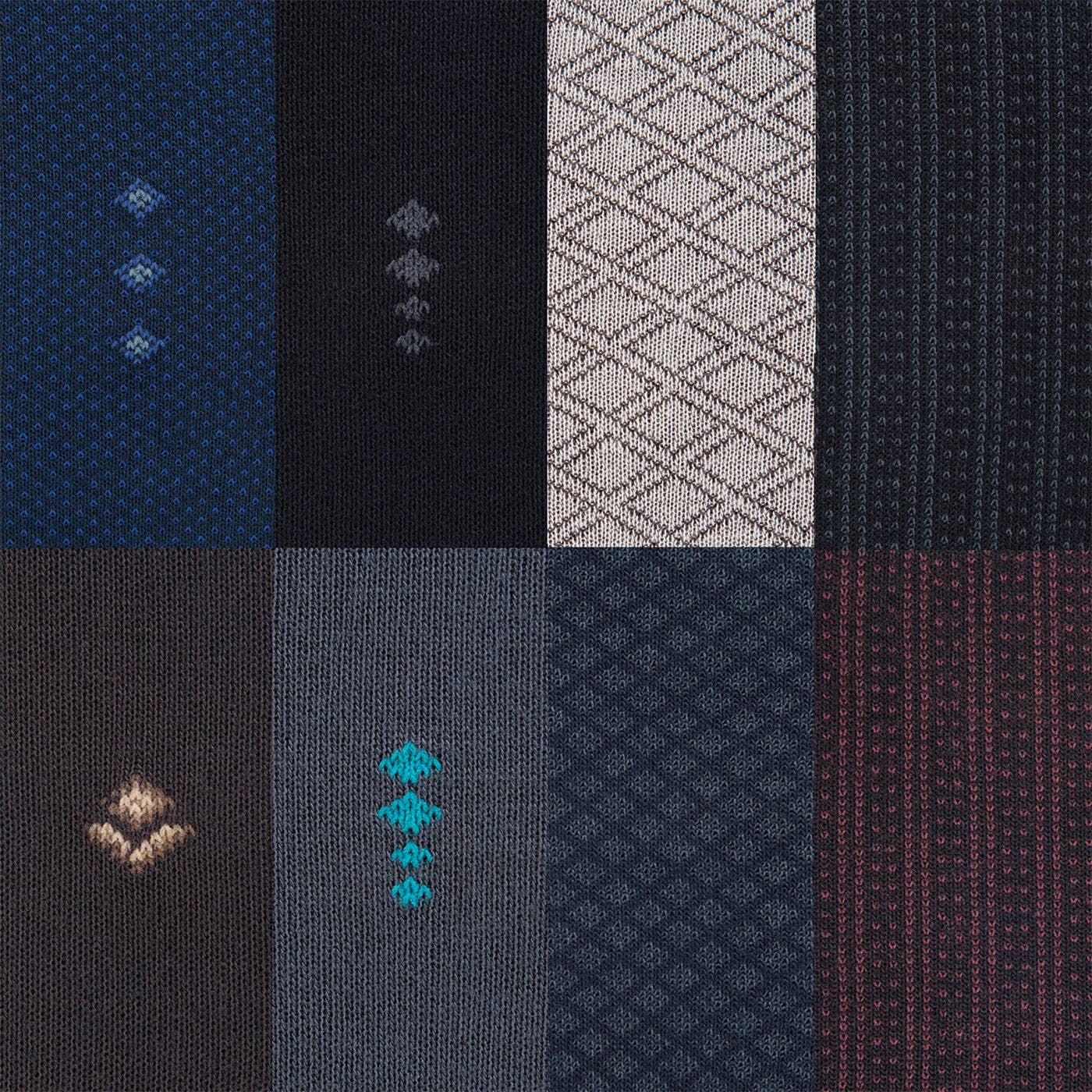 Men’s Bamboo Lightweight Dress & Trouser Socks 8-Pack - 543