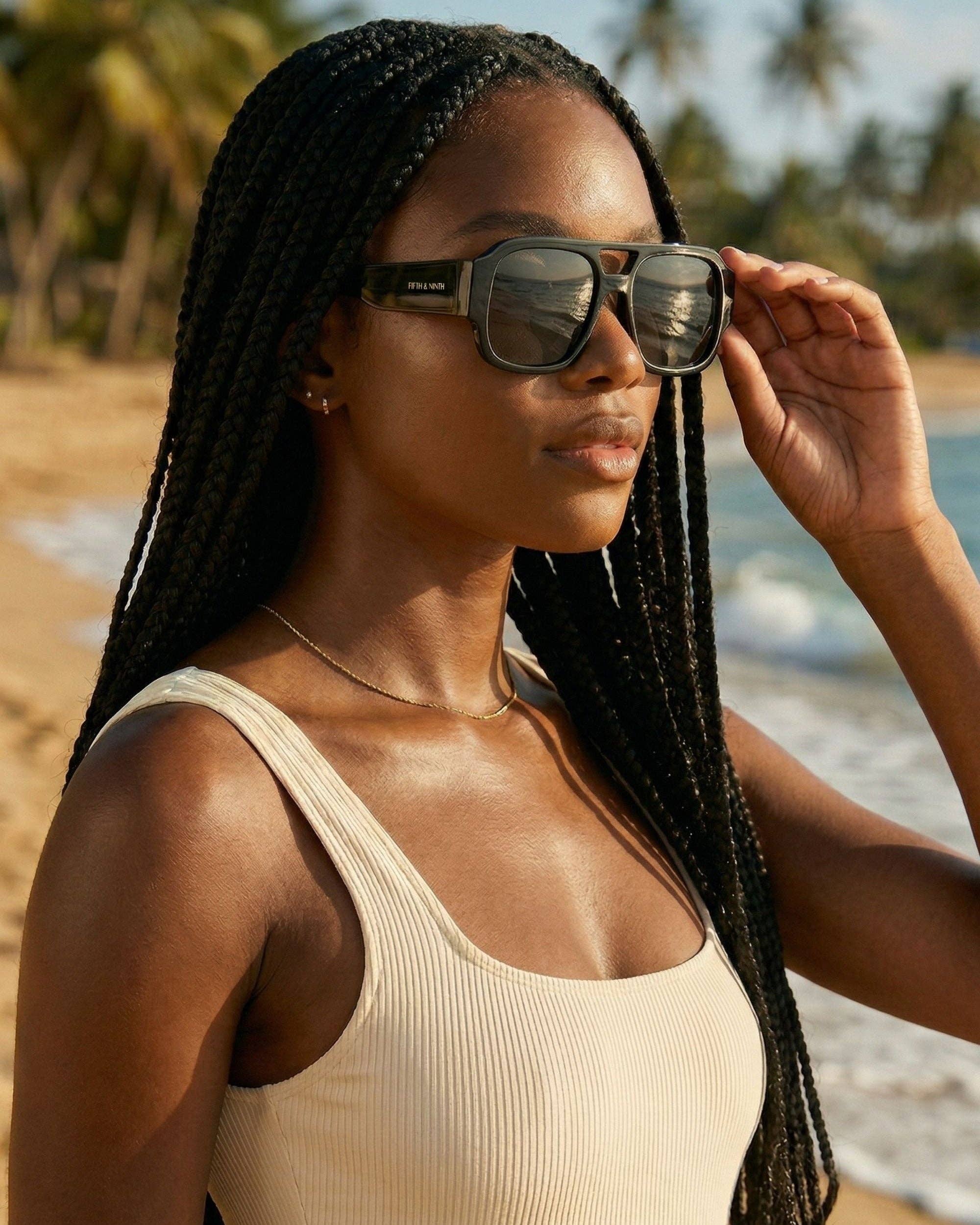 Moxie: Torte/Blue / Polarized + 100% UV Protection
