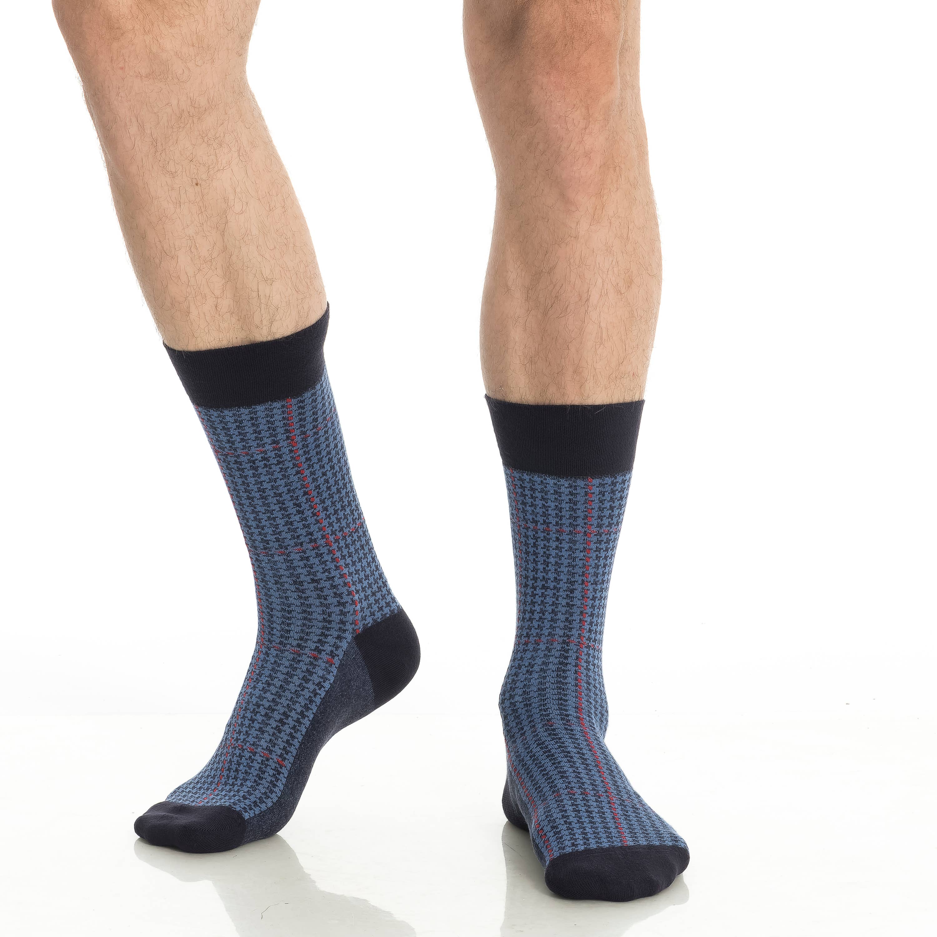 Bambooven Men’s Bamboo Dress & Trouser Socks – (6 Pairs) 638