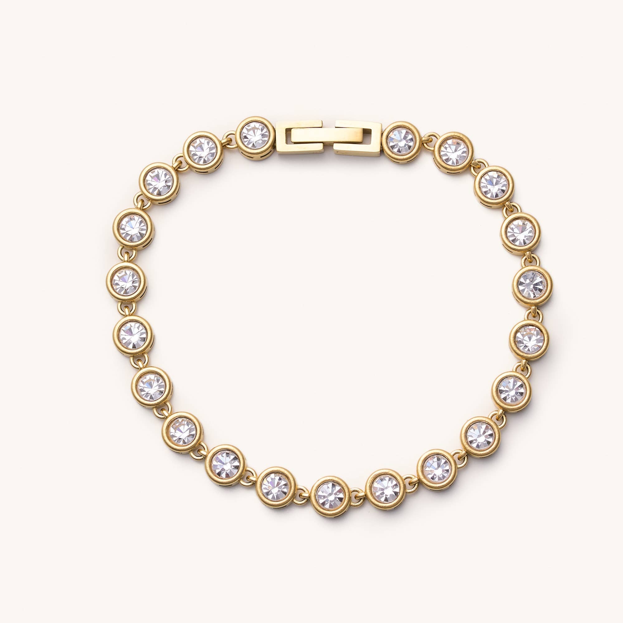 Evie Circle Diamond Bracelet