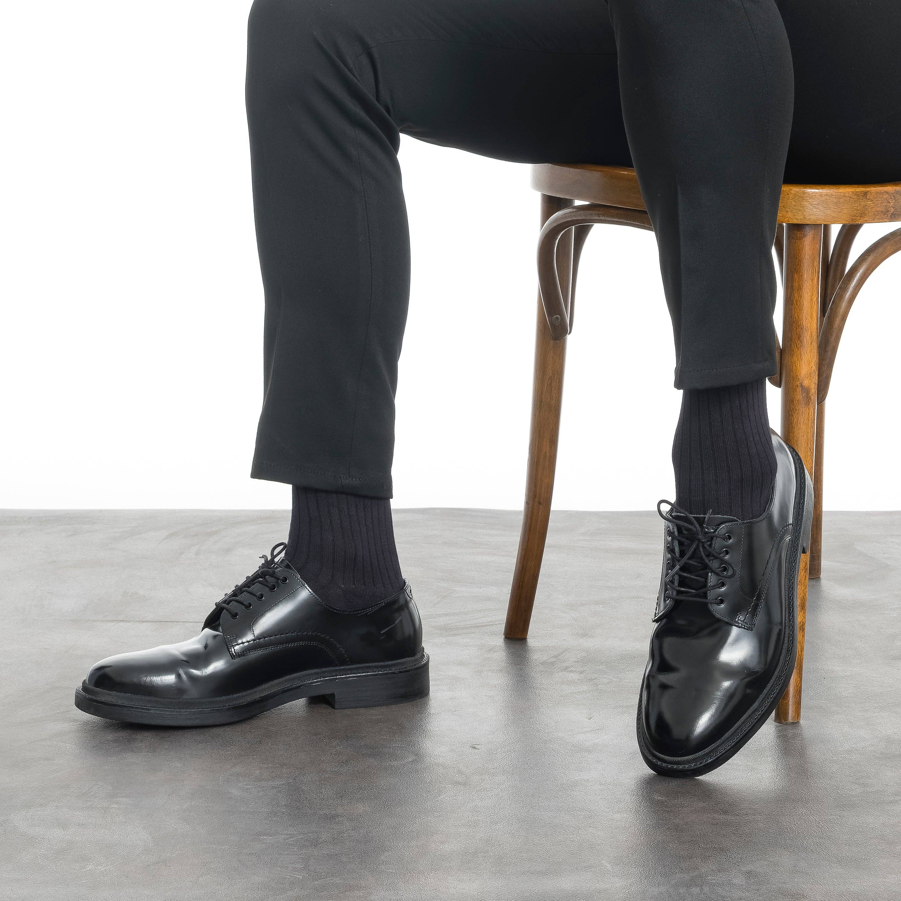 Bambooven Men’s Bamboo Dress & Trouser Socks  6 Pairs (419)