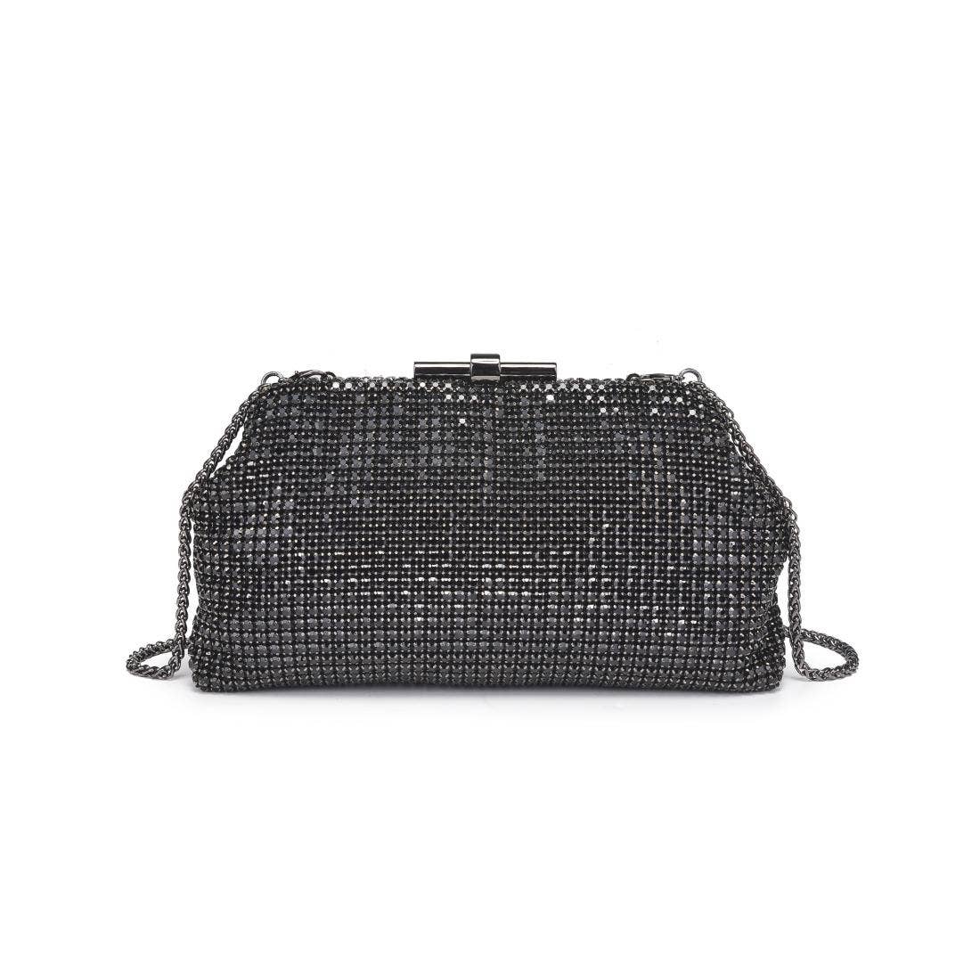URBAN EXPRESSIONS Delfina Evening Bag in Black