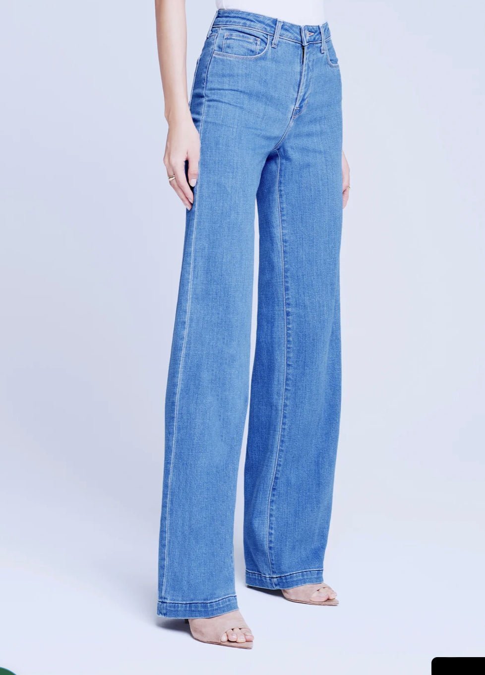 L'Agence Clayton H/R Wide Leg-Apparel-Lagence-The Life ™ Boutique | Westfield, NJ