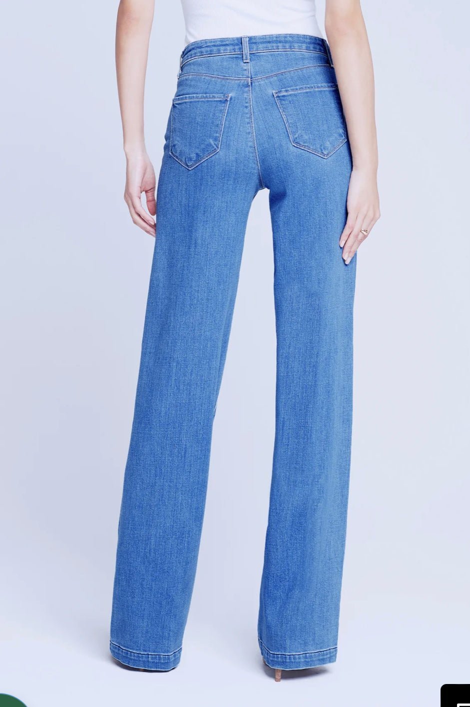 L'Agence Clayton H/R Wide Leg-Apparel-Lagence-The Life ™ Boutique | Westfield, NJ