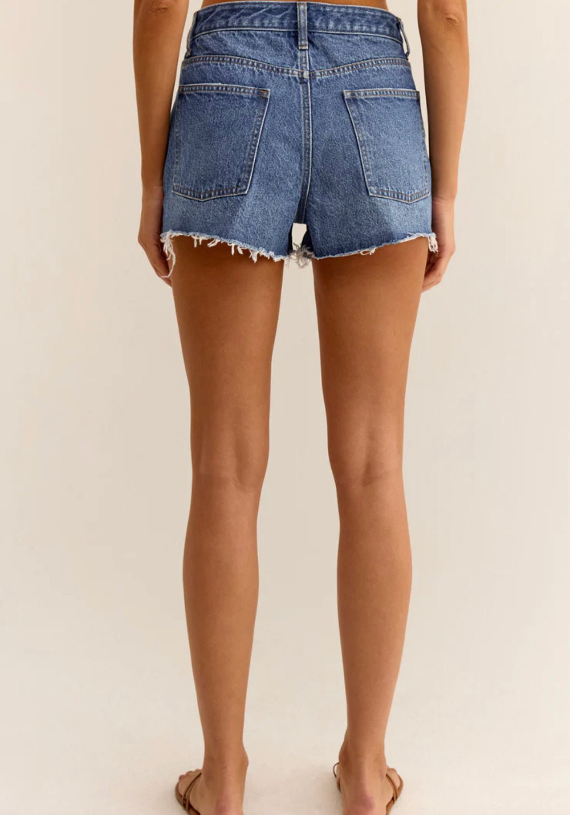 Zsupply Classic High Rise Denim Shorts-Apparel-The Life ™ Boutique | Westfield, NJ-The Life ™ Boutique | Westfield, NJ