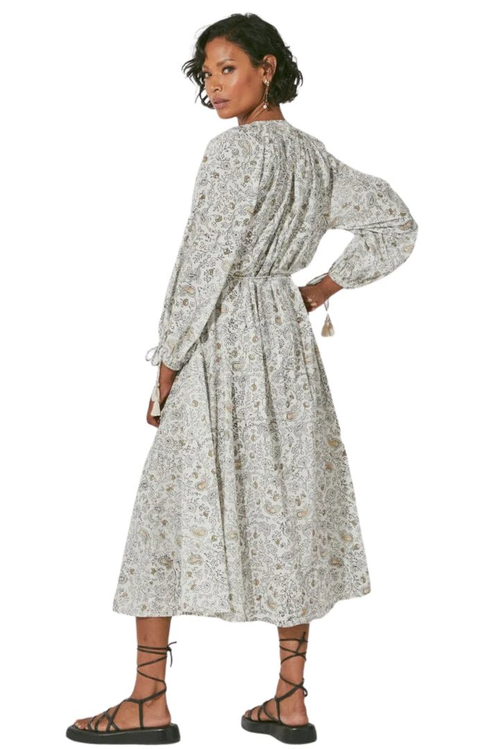 Cleobella Aaliyah Katftan Midi Dress-Apparel-The Life ™ Boutique | Westfield, NJ-The Life ™ Boutique | Westfield, NJ