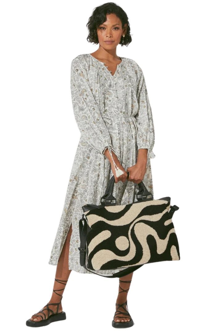 Cleobella Aaliyah Katftan Midi Dress-Apparel-The Life ™ Boutique | Westfield, NJ-The Life ™ Boutique | Westfield, NJ