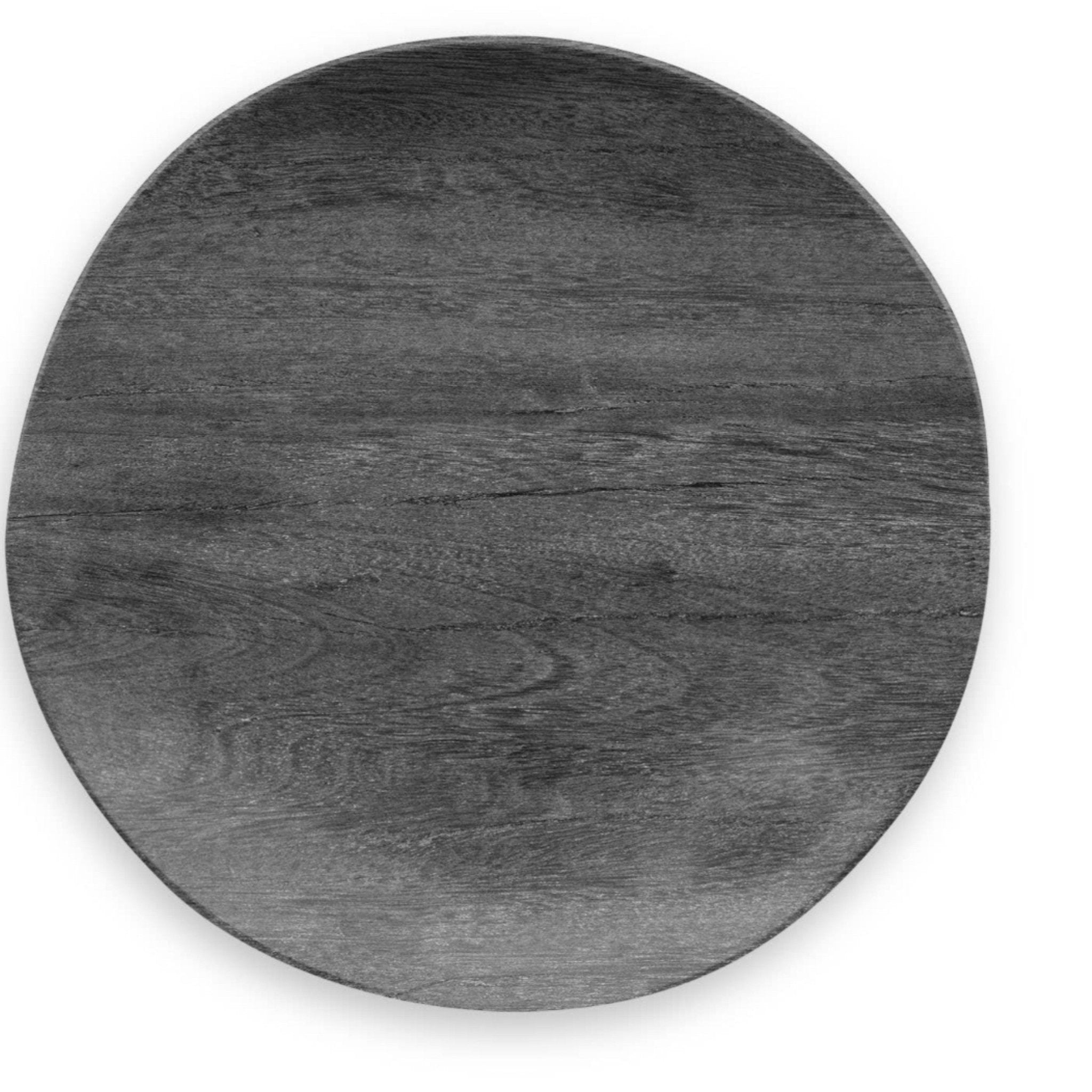 Blackened Large Round Dinnerware 10"-Home Decor-The Life ™ Boutique | Westfield, NJ-The Life ™ Boutique | Westfield, NJ